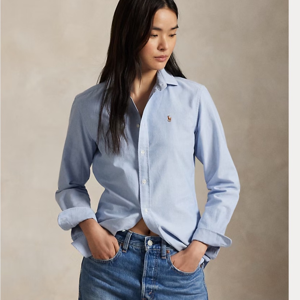 Ralph Lauren Polo NWT Light Blue Button-Up Shirt